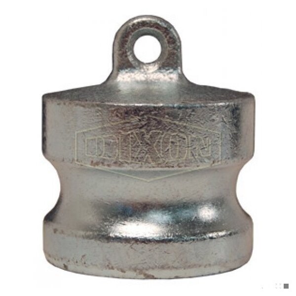 Boss-Lock Type DP Cam and Groove Dust Plug, 4 in Nominal, Malleable Iron, Domestic